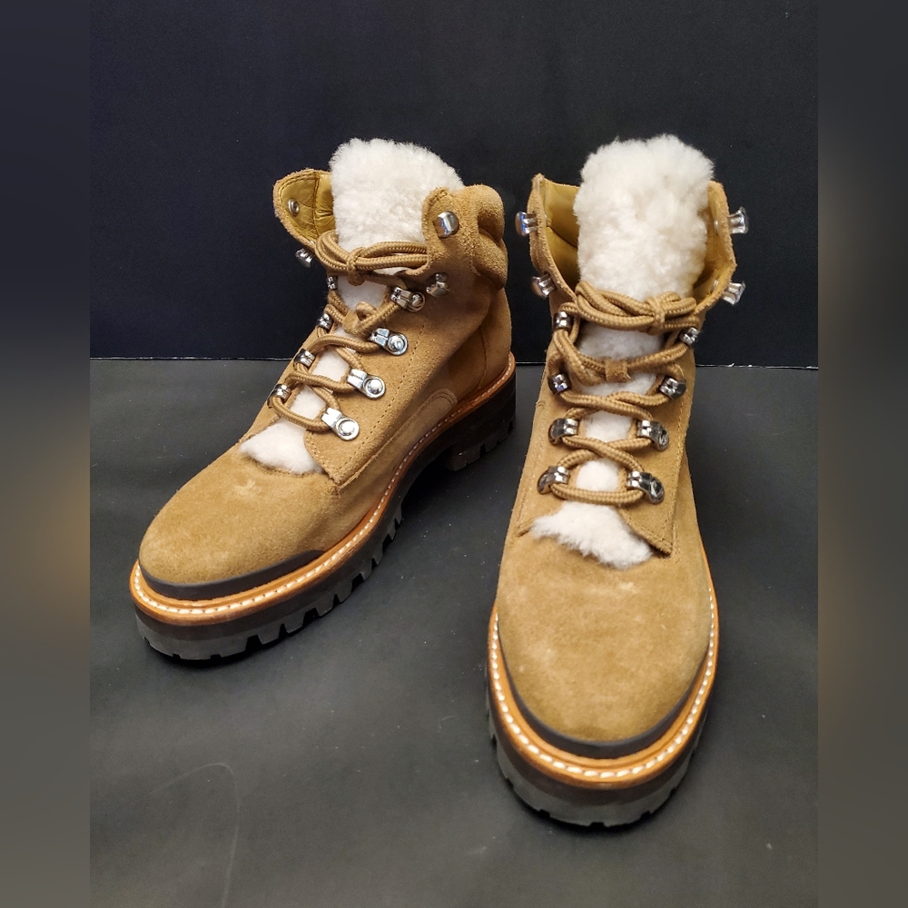 Marc Fisher Tan Suede Women's Boots